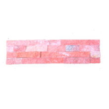 Pink Quarzite Natural Stacked Stone Cladding