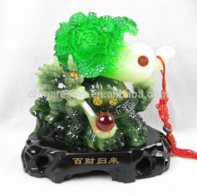 Excellent transparent crystal artware unsaturated polyester resin