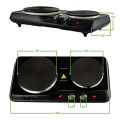 Double Hotplate Burner Solid Hotplate Kitchen Appliance