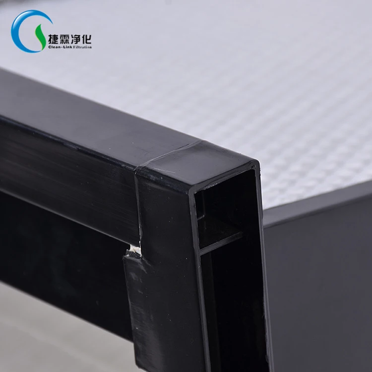 High Efficiency Ventilation System Plastic Frame V Bank Air Filter