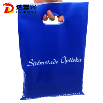 Ecological Die Cut Plastic Bag