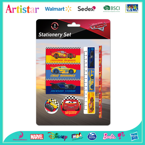 Disney Cars stationery set