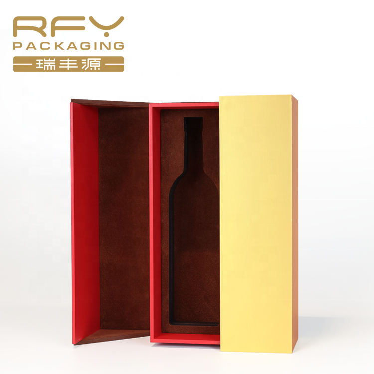 High Quality Wine Glass Custom Single Double 3 5 Bottles Gift Paper Wine Box