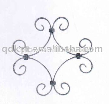 Wrought iron part wrought iron rosette