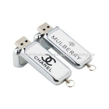 Custom Leather Pen Drive, Supports Windows 98SE, Me, 2000, XP, OS 9.X, Mac OS X and Linux 2.4.X OS