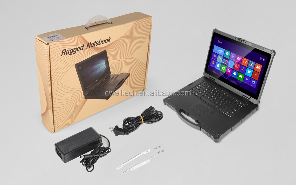 ULAP R14 IP65 Waterproof Fingerprint Unlock NFC 14 Inch 8GB RAM IP65 Waterproof Military Laptop