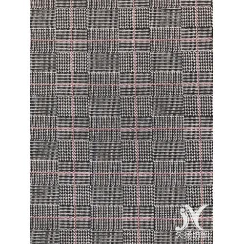 Yarn Dye Plaid Jacquard Knit