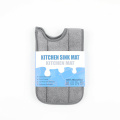 Microfiber sink mat absorbent washable