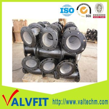 Sand Casting Ductile Iron 11.25 deg double flange end elbow