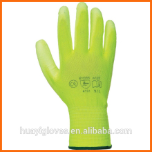 Protective EN388 Colored PU Coated Gloves/PU Coating Work Glove for Home Gardening