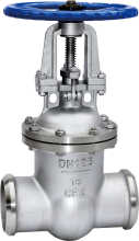 304 stainless steel welded gate valve