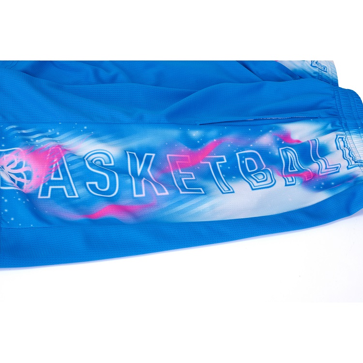 Men short basketball uniform set youth basketball reversible uniforms custom basketball uniform