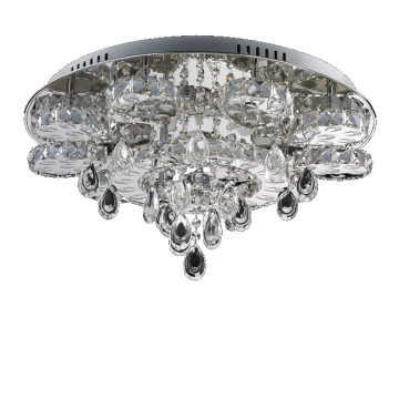 fancy crystal light modern chandelier led ceiling lamp