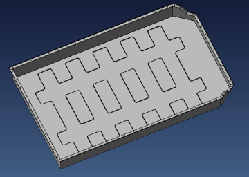 Electric vehicle battery pack chassis