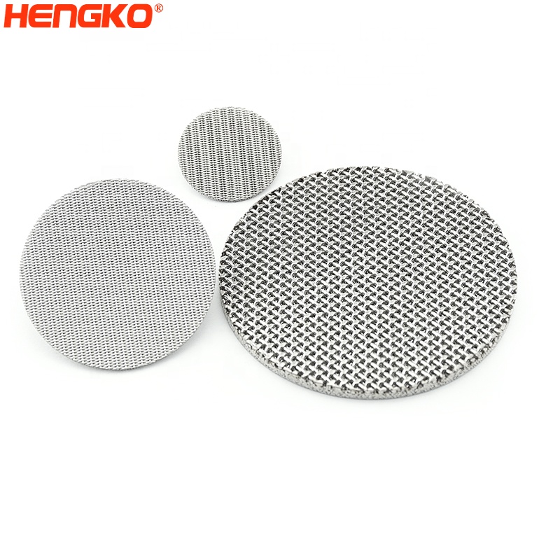 HENGKO Microns Sintered Porous Mesh Filter Plate Stainless Steel Corrosion Resistance Custom 0.2 10 20 50 60 Sintered Powder