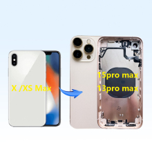 Wholesale Mobile Phone Housing for iPhone X/Xs Max Convert to 13 Pro Max/15 Pro Max