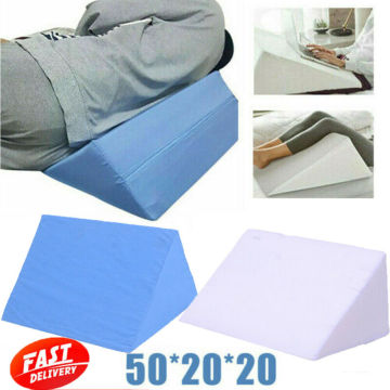 Multi-function Orthopaedic Leg Raise Acid Reflux Pillow Solid Color Foot Rest Bed Wedge Support Cushion