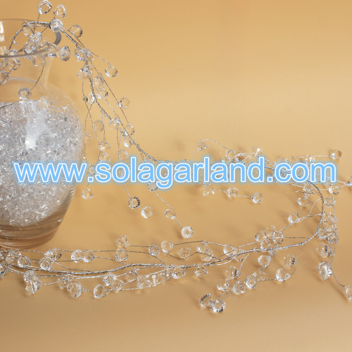 Diamond Crystal Bead Garland Artificial Crystal Branches