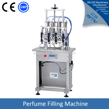 Self suction type perfume fIlling machine