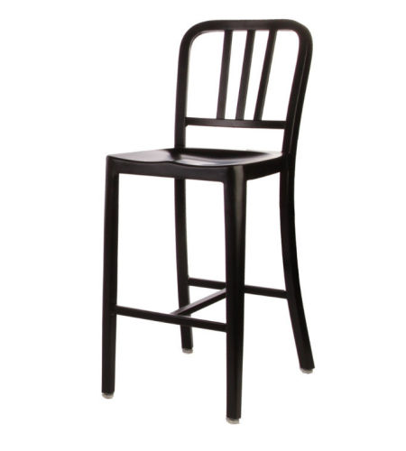 Light Weight Dining Armless Emeco Navy Stool With Counter Height Outdoor