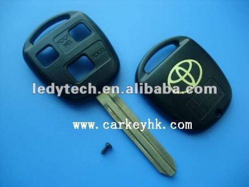 Classic series,Toyota Toy43 3 buttons remote key shell