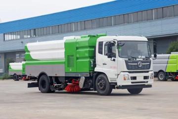 6000L water tank /waste box Road Sweeper Truck