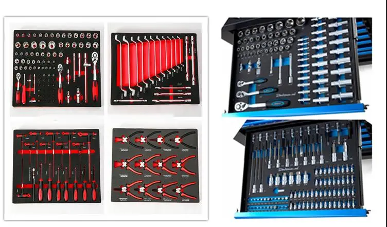 Garage Car Workshop Tool Cabinet / Tool Trolley Set Tool Cabinet