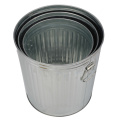 55L Multi-Purpose Trash Metal Outdoor Dustbins