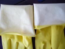 Spray Flocklined Household Gloves