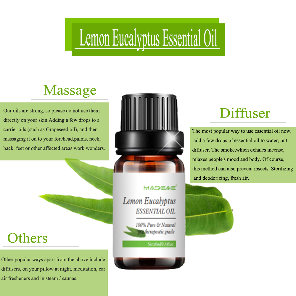 Fragrance Oil Water Soluble Lemon Eucalyptus Essential Oil