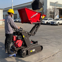 Mini track dumper truck crawler skid steer attachments for sale