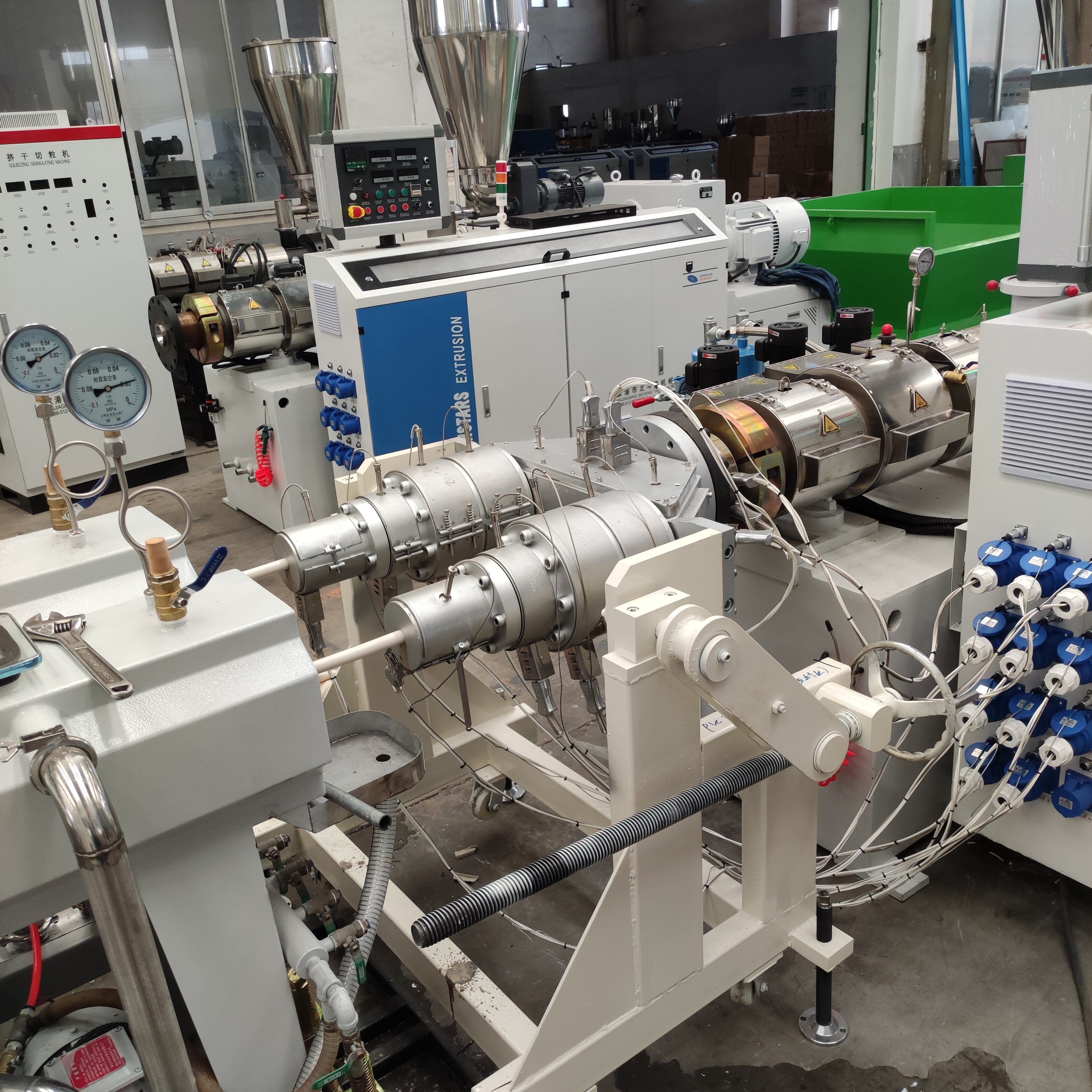 pipe pvc pipe extrusion machine