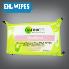 Refreshing wipes/ Refreshing facial wipes with aloe vera and mint oil