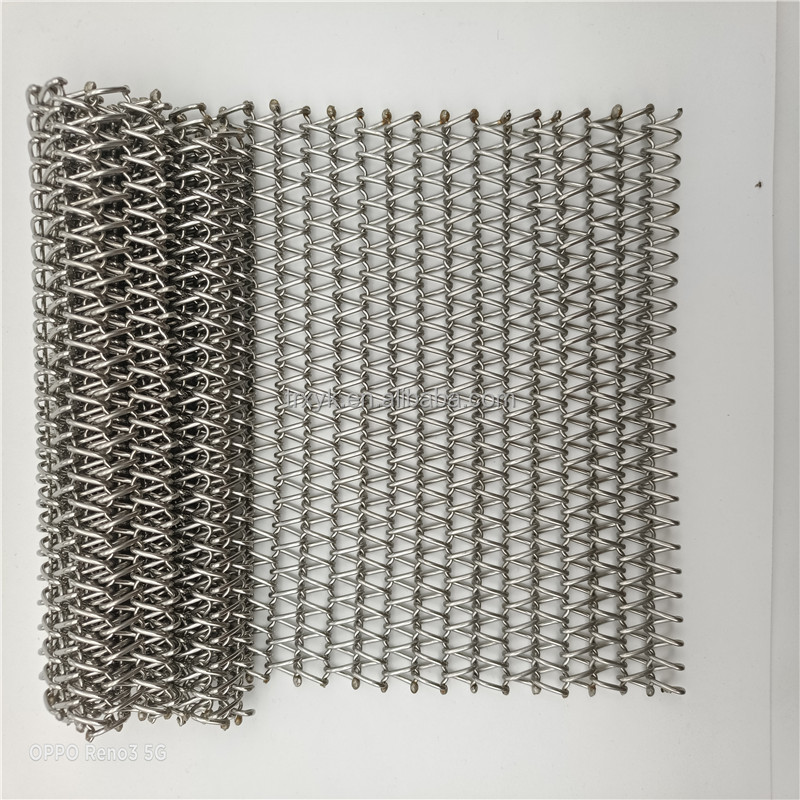 stainless steel wire mesh spiral conveyor belt