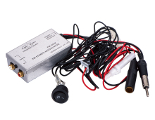 China Factory Radio Stereo Wired FM Modulator RCA Aux Input Adapter