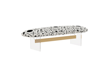 Modern Upholstered Storage Bench for Foot of Bed