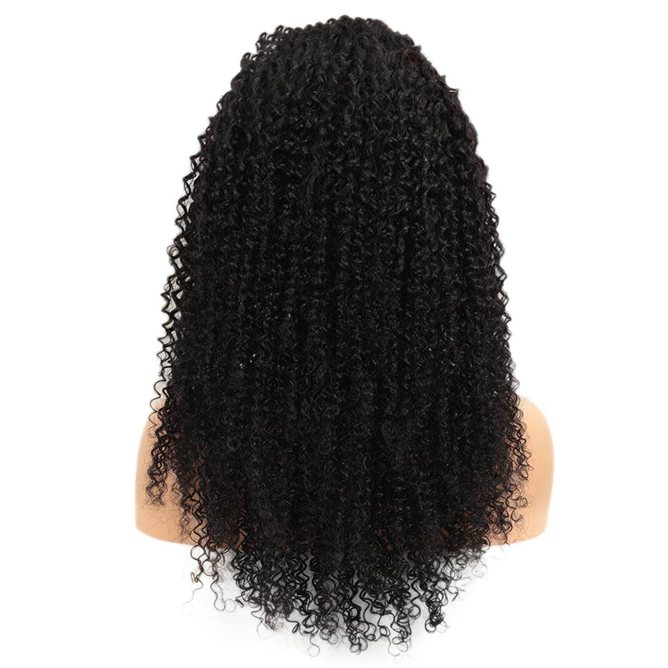 cheap price wholesale peruvian hair kinky curly hair quality human hair closure wigs