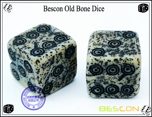 Bescon Old Bone Dice-4