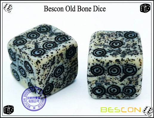Bescon viejo hueso dados-4 Bescon Old Bone Dice-4