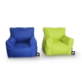 Soft Small Chair Blue Yellow Yellow Bean Bags