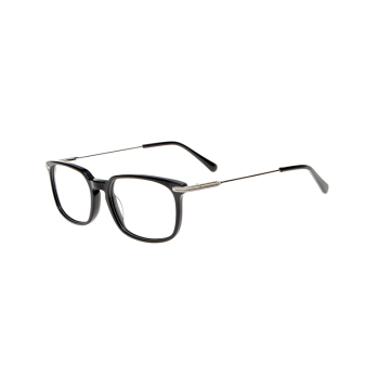 In stock Trendy Full Rim Oval Acetate Combined With Metal Temples Eyeglasses