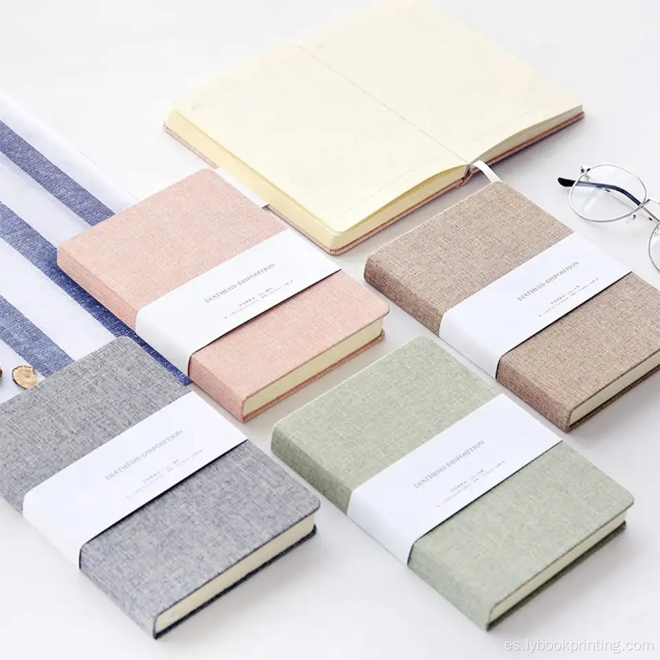 Cubierta de cuero personalizada Cuadernos A4 A5 B5 Notebook