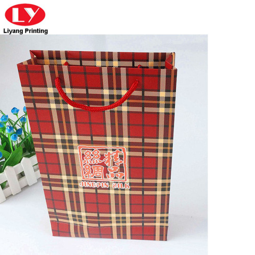 CMYK Color Offset Printing Carrier Shopping Bag