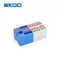 Din Rail Push in Distribution Block 4 Ways 2,5mm²