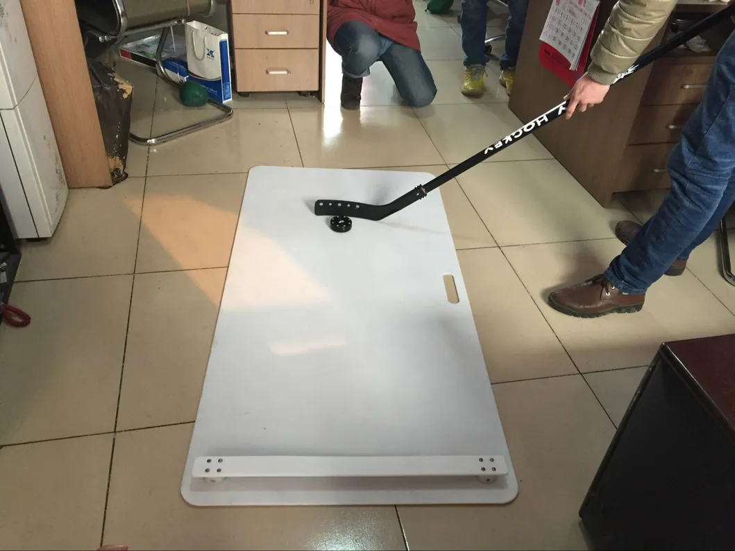 Hockey Ice Shooting Pad HDPE Hockey Shooting Practice Sliding Board