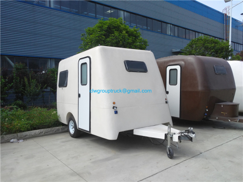 off-road glasvezel traan camper trailer