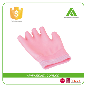 New design moisturizing cotton gel gloves