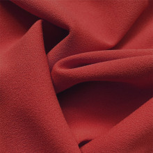 Dark Red Milk Silk Spandex Polyester Jersey Fabric