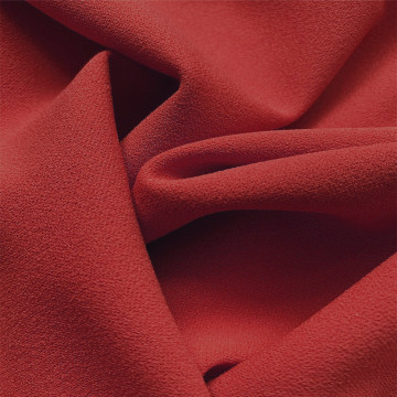 Dark Red Milk Silk Spandex Polyester Jersey Fabric