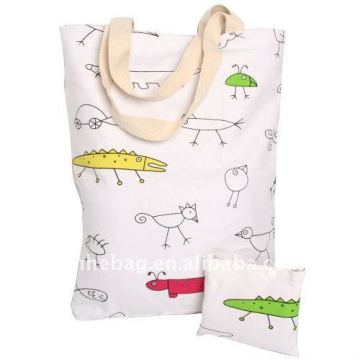 Folding cotton bag